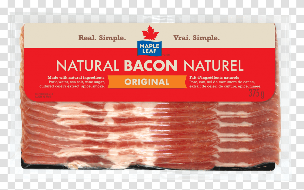 Maple Leaf Foods Pork, Bacon Transparent Png