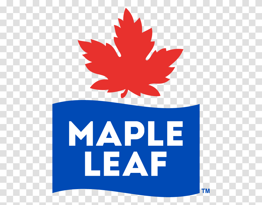 Maple Leaf Maple Leaf Foods Logo, Plant, Tree, Trademark Transparent Png