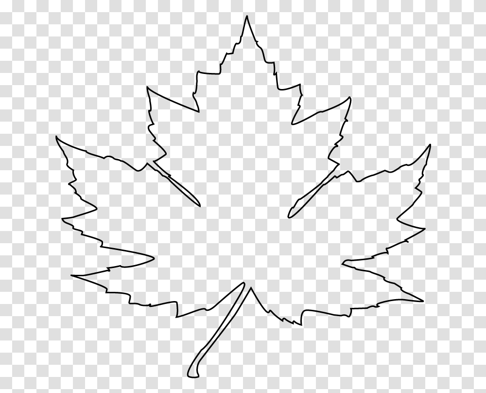 Maple Leaf Outline, Gray, World Of Warcraft Transparent Png