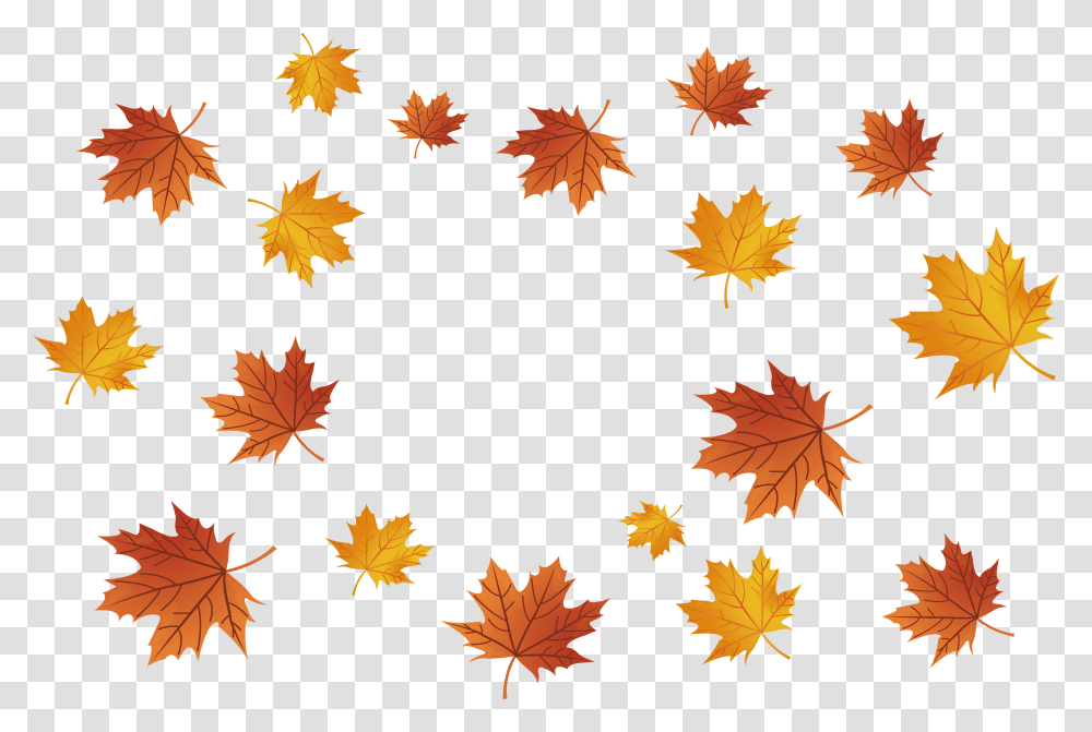 Maple Leaves Falling Maple Leaf Falling, Plant, Tree Transparent Png