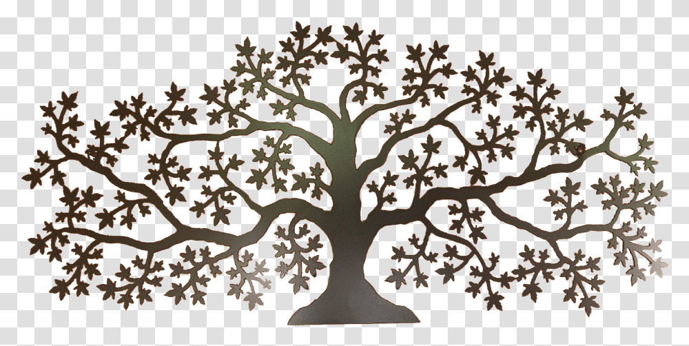 Maple Tree Wall Mounted, Rug, Pattern, Bronze, Plant Transparent Png