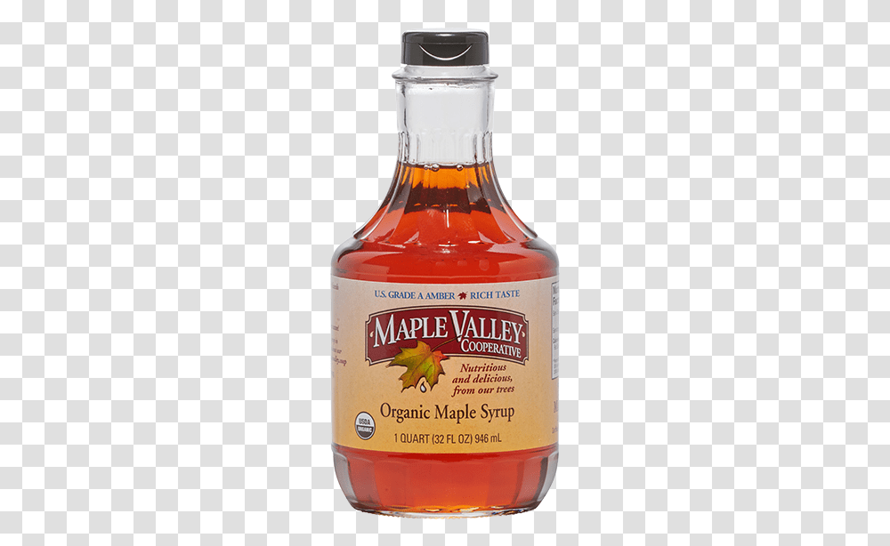 Maple Valley Syrup Maple Valley Cooperative Maple Syrup 32 Oz Grade A, Ketchup, Food Transparent Png