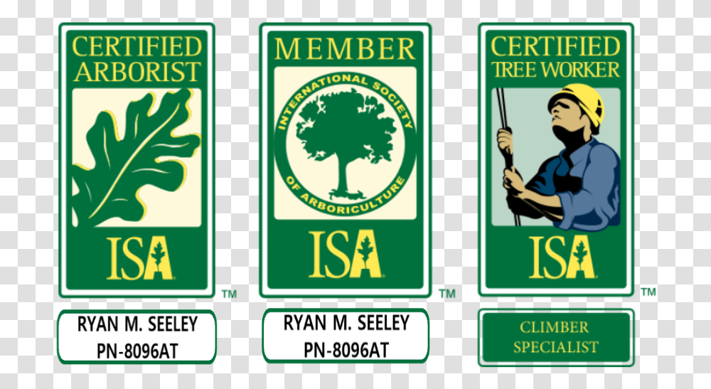 Maple Valley Tree Service Info Isa Certified Arborist Clip, Person, Text, Label, Symbol Transparent Png