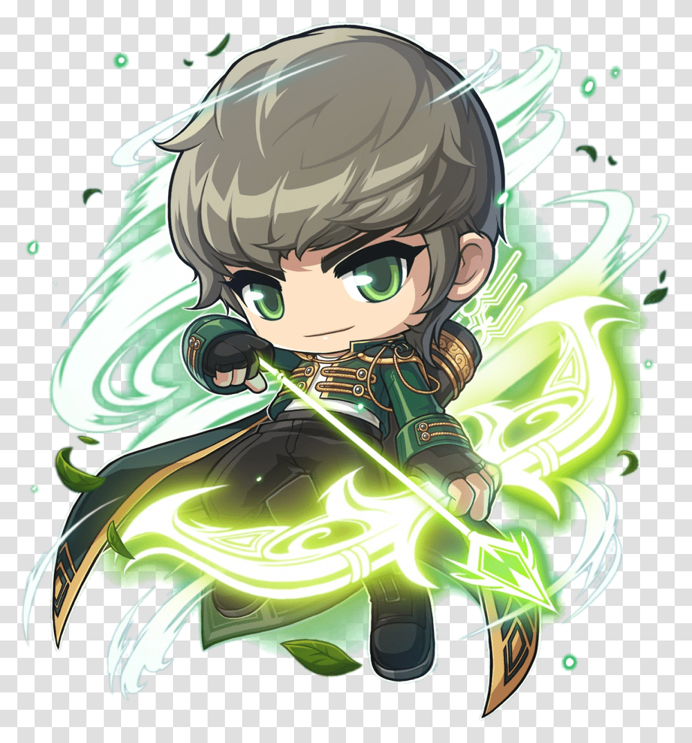 Maplestory Characters Wind Archer, Person, Comics Transparent Png