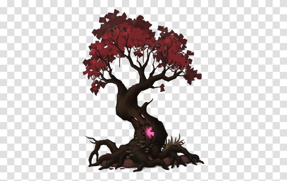 Maplestorytownscrimsonwood Keep - Strategywiki The Video Lovely, Tree, Plant, Painting, Art Transparent Png