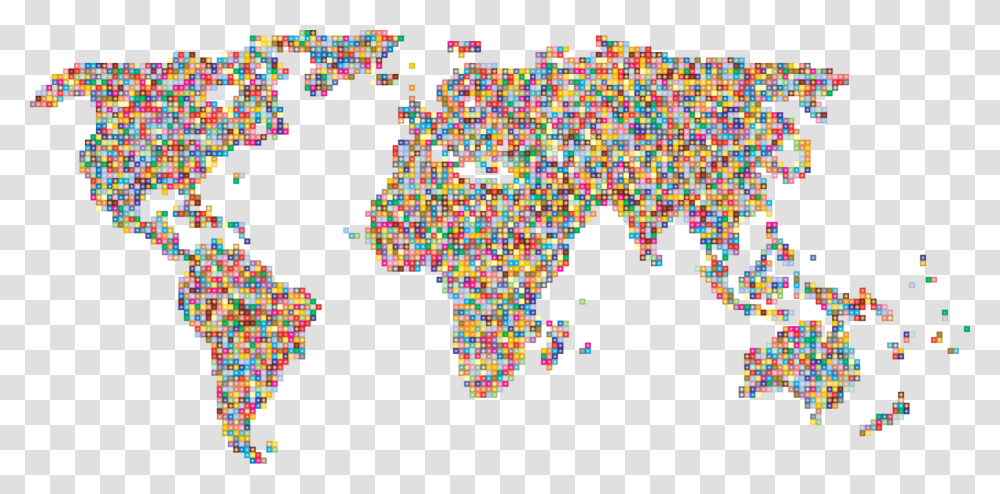 Maplineworld Map With Countries Transparent Png
