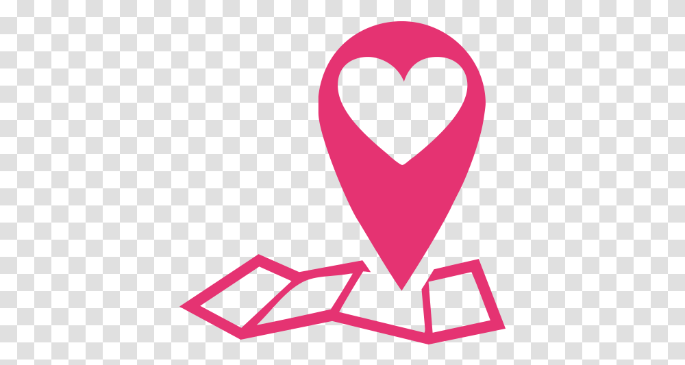 Mappin Icon For Home Cleaning Service Location Pink Location Icon, Heart, Poster, Advertisement Transparent Png