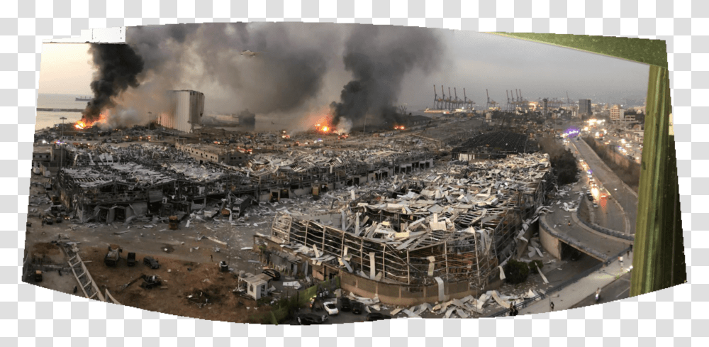 Mapping The Damage From Beirut Explosion The New York Liban Explozie, Building, Factory, Refinery, Nature Transparent Png