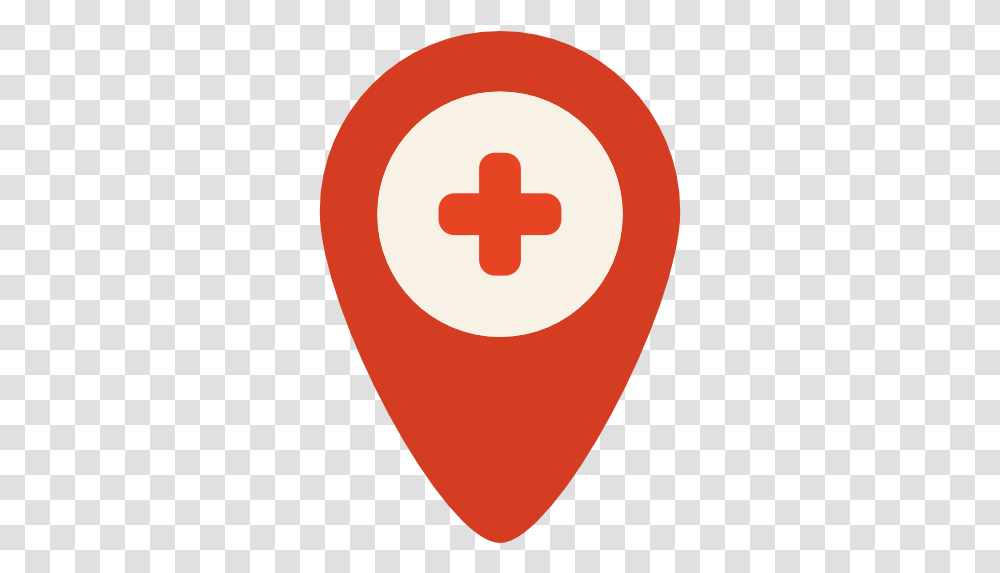 Maps And Flags Map Pointer Hospital Placeholder Signs Icon, Logo, Symbol, Trademark, First Aid Transparent Png