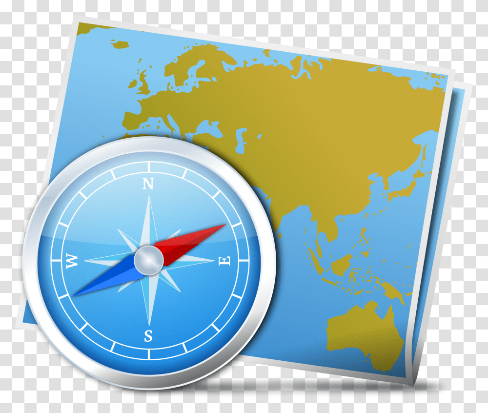 Maps Clipart Map Compass, Clock Tower, Architecture, Building, Diagram Transparent Png