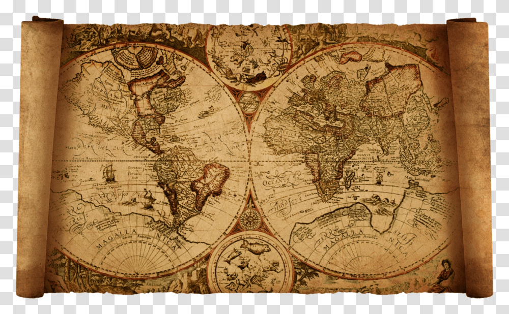 Maps Clipart Old Map Old Map, Diagram, Plot, Rug, Atlas Transparent Png