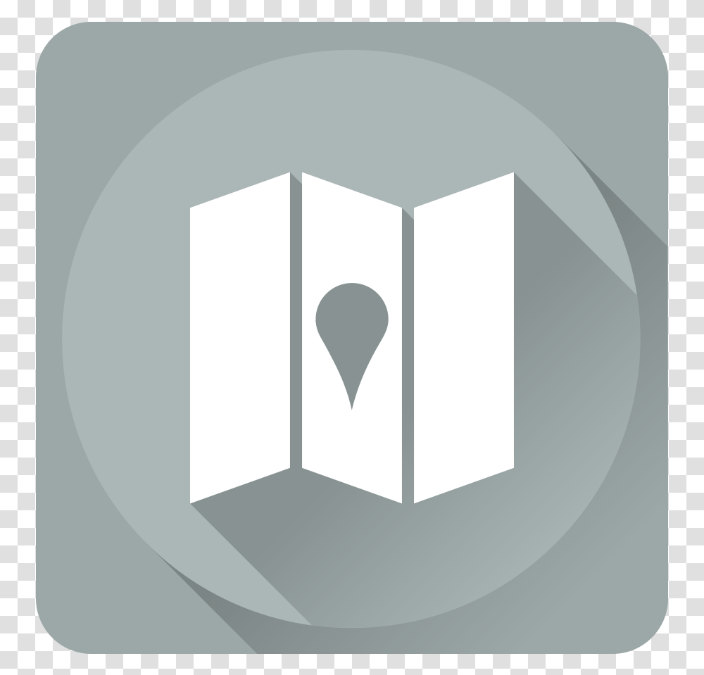 Maps Icon Map Icon Grey Corcle, Face, Light, Hardhat, Helmet Transparent Png