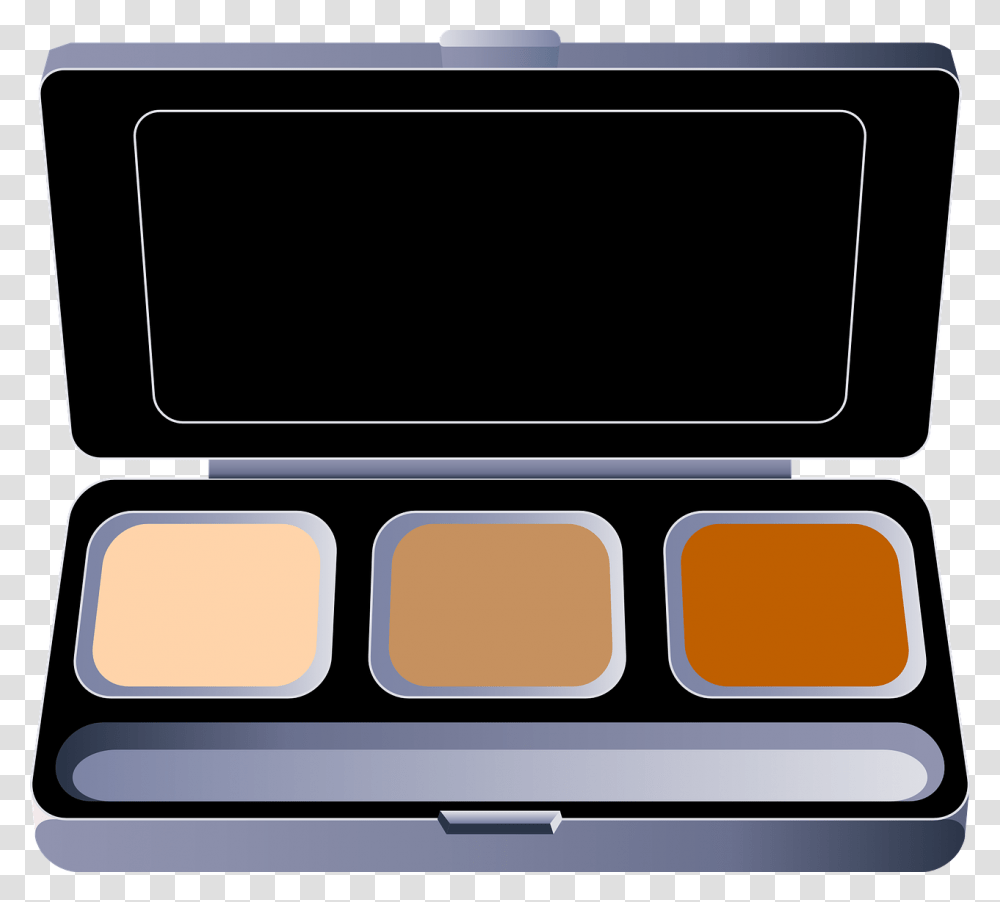 Maquillaje Cosmticos La Moda Vogue Colores Eyeshadow Clipart, Palette, Paint Container, Mobile Phone, Electronics Transparent Png