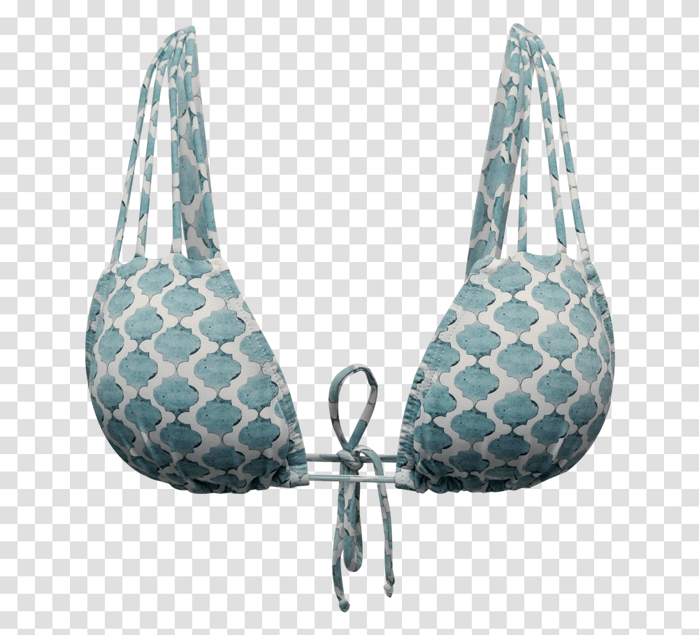 Mar Azul Morocco Amp Teal Strappy Triangle Bikini Top Brassiere, Apparel, Lingerie, Underwear Transparent Png