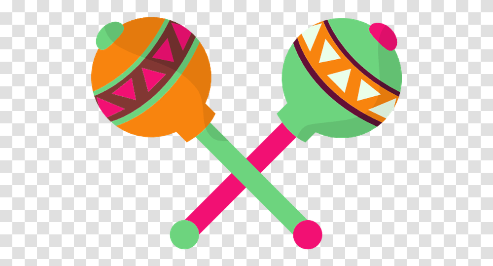Maraca Cuisine Instruments Life Is A Fiesta Clipart Full Mexican Music Instruments, Rattle Transparent Png