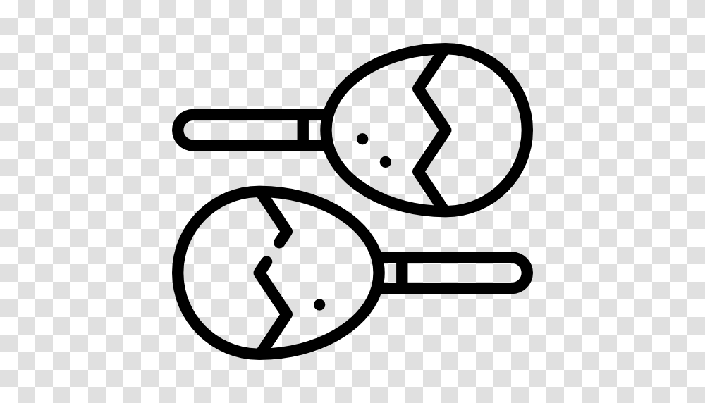 Maracas, Stencil, Key, Frying Pan, Wok Transparent Png