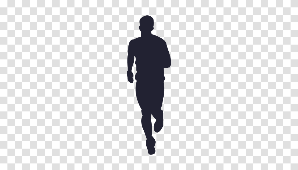 Marathon Running Silhouette, Person, People, Standing, Hand Transparent Png