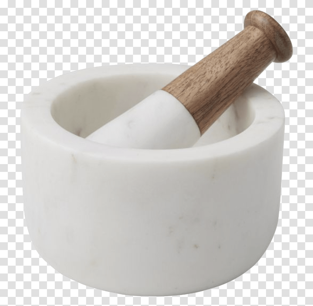Marble Mortar Amp Pestle Mortar And Pestle White Marble, Cannon, Weapon, Weaponry, Bathtub Transparent Png