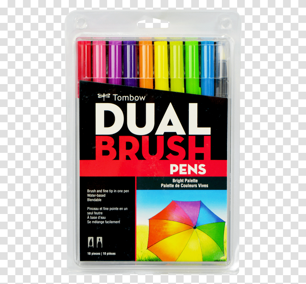 Marcador Dual Brush Tombow 10 ColoresTitle Marcador, Pen, Marker Transparent Png