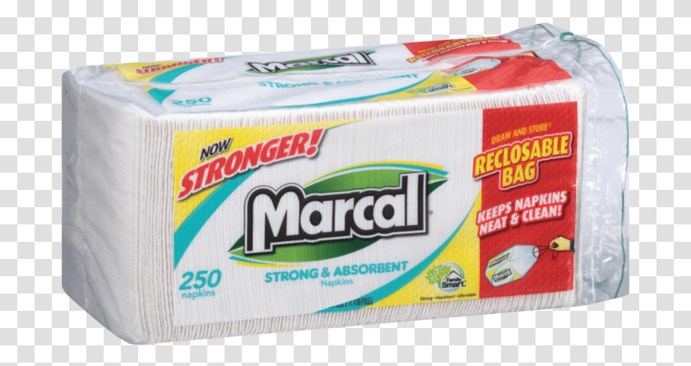 Marcal Napkin 250ct Box, Diaper, Gum Transparent Png