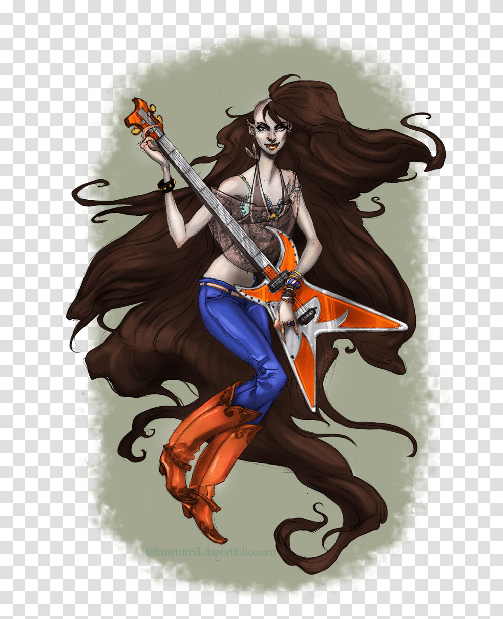 Marceline Adventure Time In Real Life, Comics, Book, Person, Manga Transparent Png
