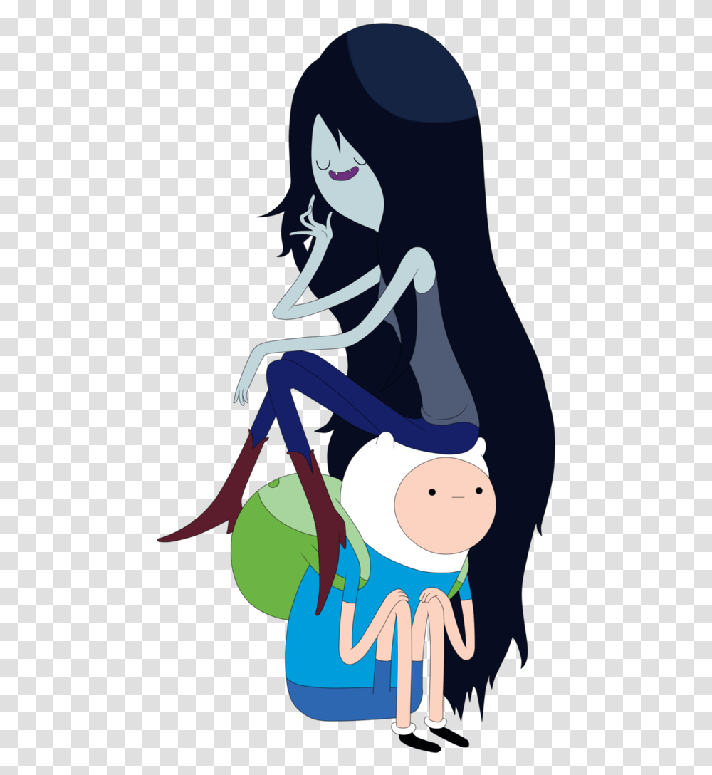 Marceline And Finn Marceline Images Of Finn From Adventure Time, Person, Book Transparent Png