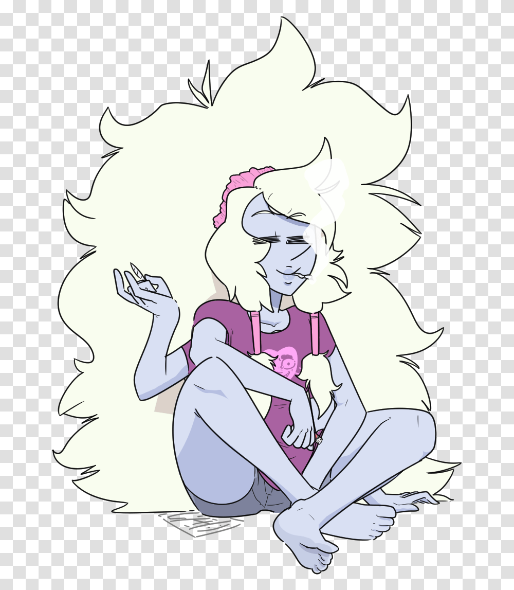 Marceline The Vampire Queen Pearl Connie White Black Steven Universe Opal Weed, Person, Human Transparent Png