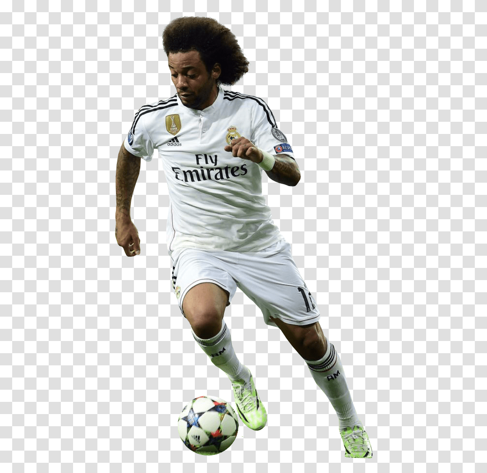 Marcelo Real Madrid, Soccer Ball, Football, Team Sport, Person Transparent Png