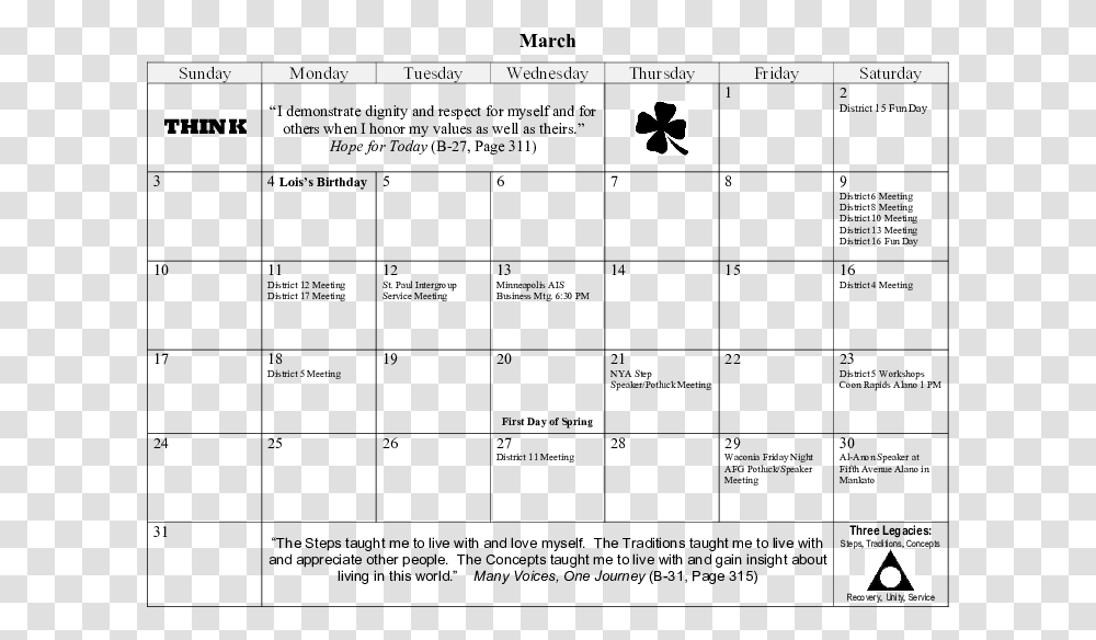 March Calendar, Number, Plot Transparent Png