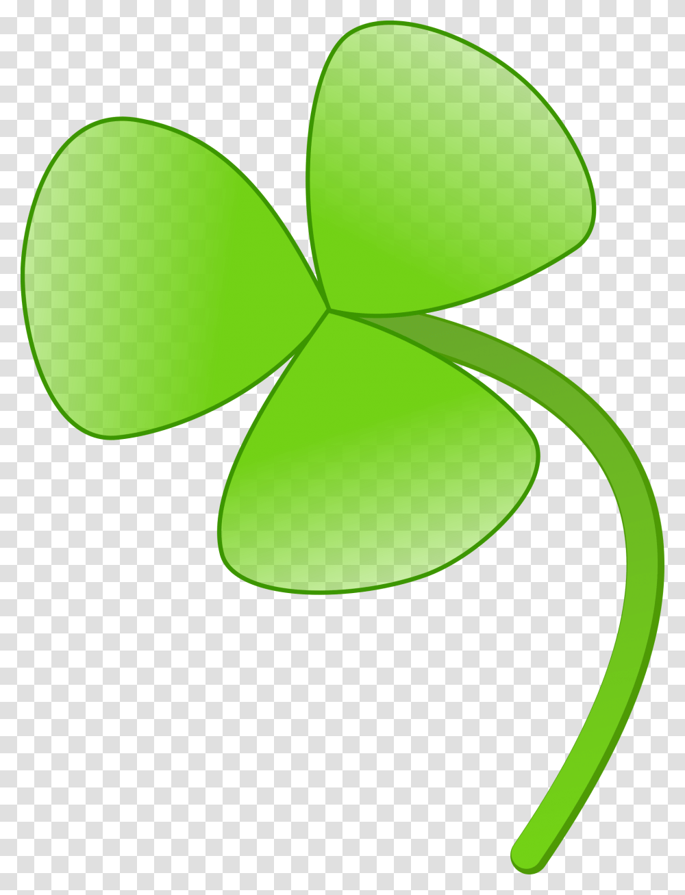 March Clipart 4 Leaf Clover Flower With Three Leaves, Green, Plant, Plectrum, Symbol Transparent Png