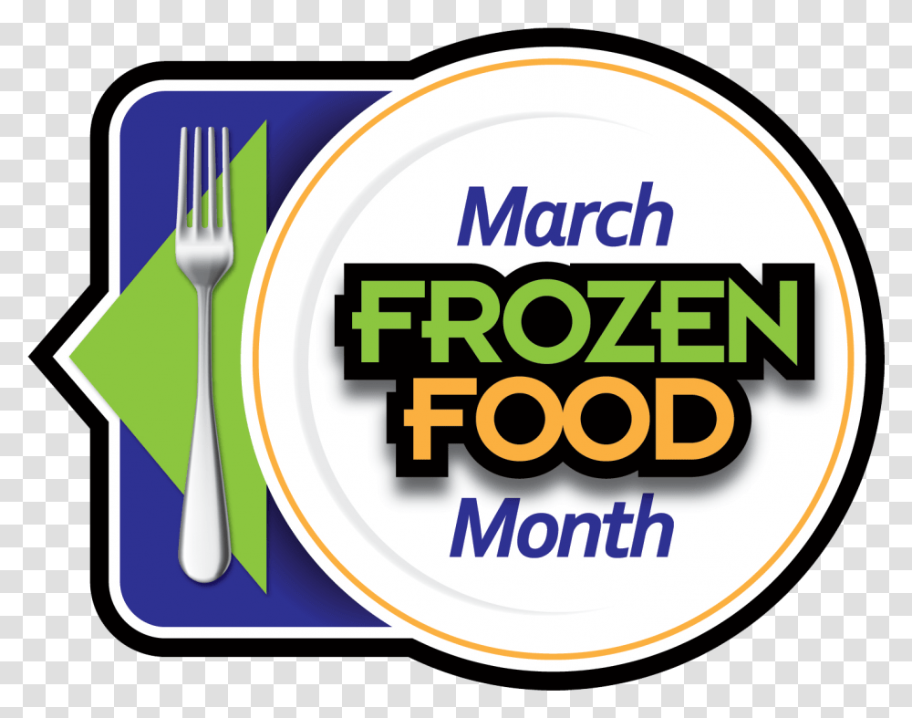 March Frozen Food Month Toolkit Bear Den Overlook, Fork, Cutlery, Label, Text Transparent Png