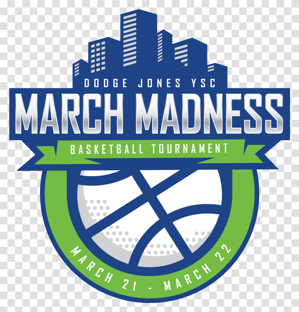 March Madness Basketball Tournament Graphic Design, Logo, Symbol, Poster, Advertisement Transparent Png