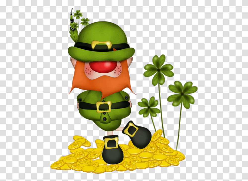 March Saint Patricks Day Clipart Holiday St Free March Leprechaun, Plant, Green, Leaf Transparent Png