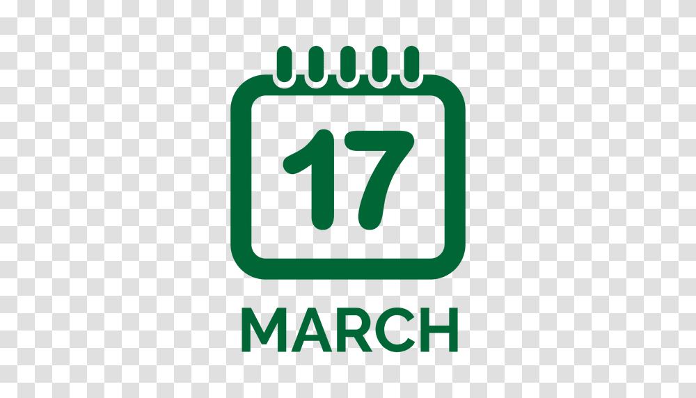 March St Patrick Calendar, Number, First Aid Transparent Png