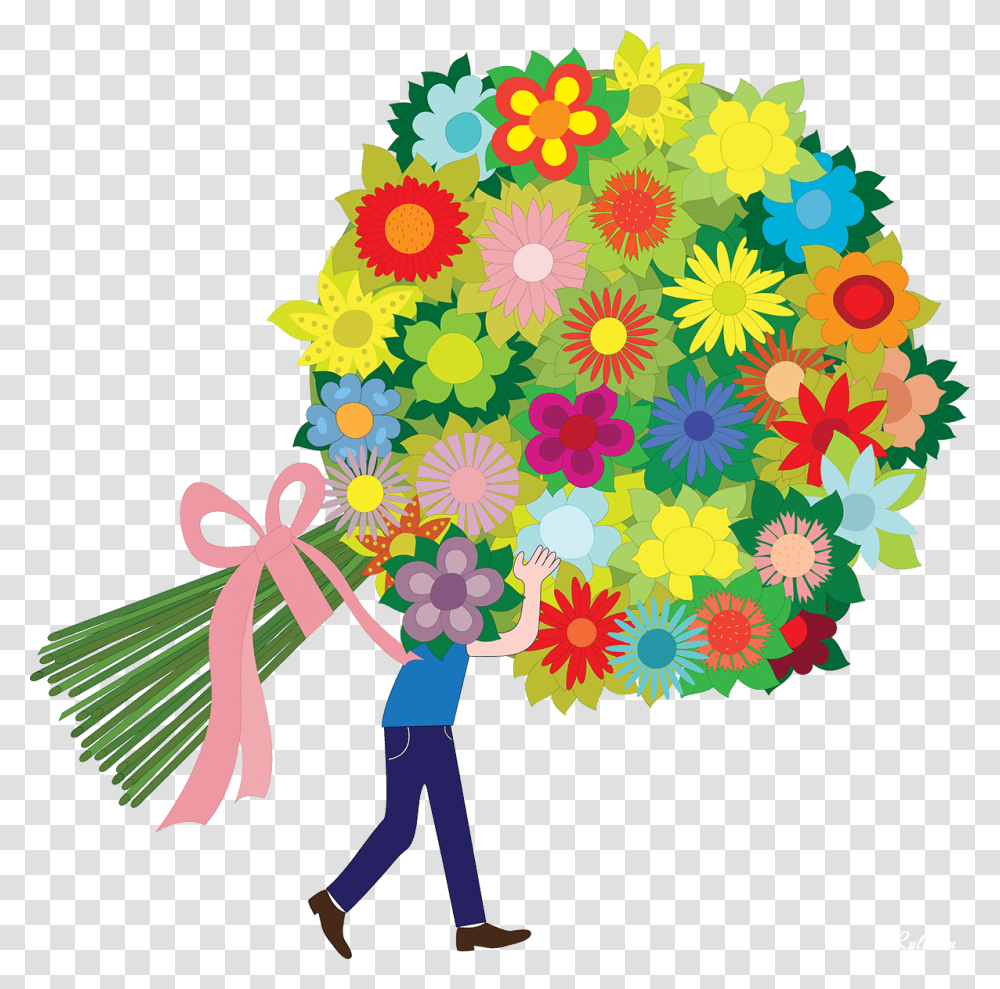 March Womens Day, Floral Design, Pattern Transparent Png