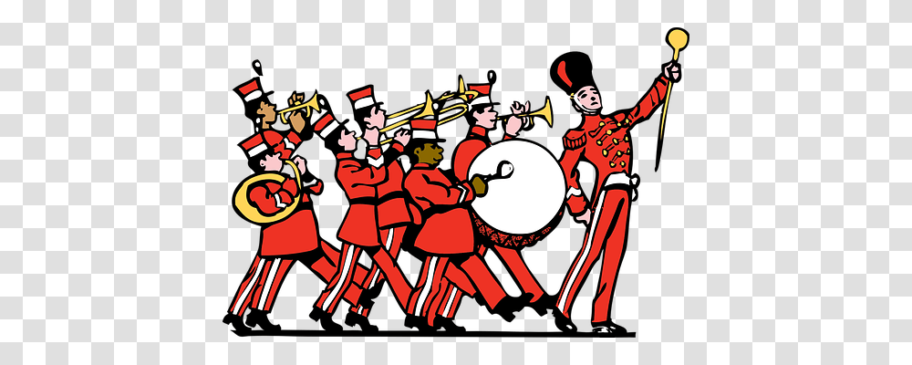 Marching Band Music, Crowd, Musician, Musical Instrument Transparent Png