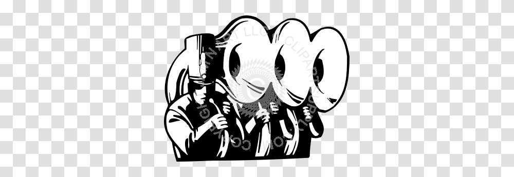 Marching Band Tuba, Crowd, Stencil, Parade Transparent Png
