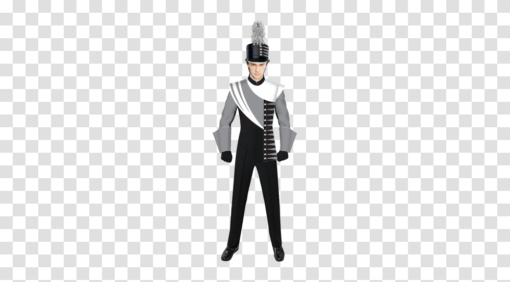 Marching Band Uniforms Color Guard Costumes Band Accessories, Person, Waiter, Ninja Transparent Png