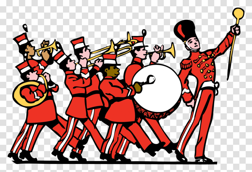 Marching, Crowd, Person, Human Transparent Png