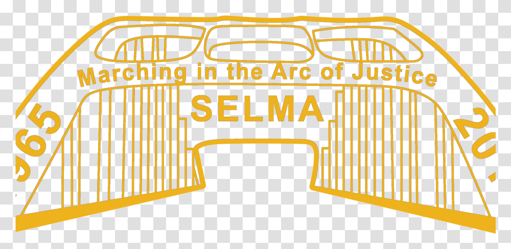 Marching In The Arc Of Justice Logo Download March On Selma Clip Art, Gate, Alphabet Transparent Png