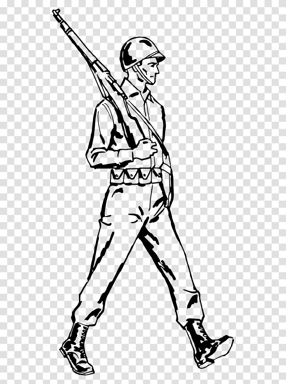 Marching Soldier, Gray, World Of Warcraft Transparent Png