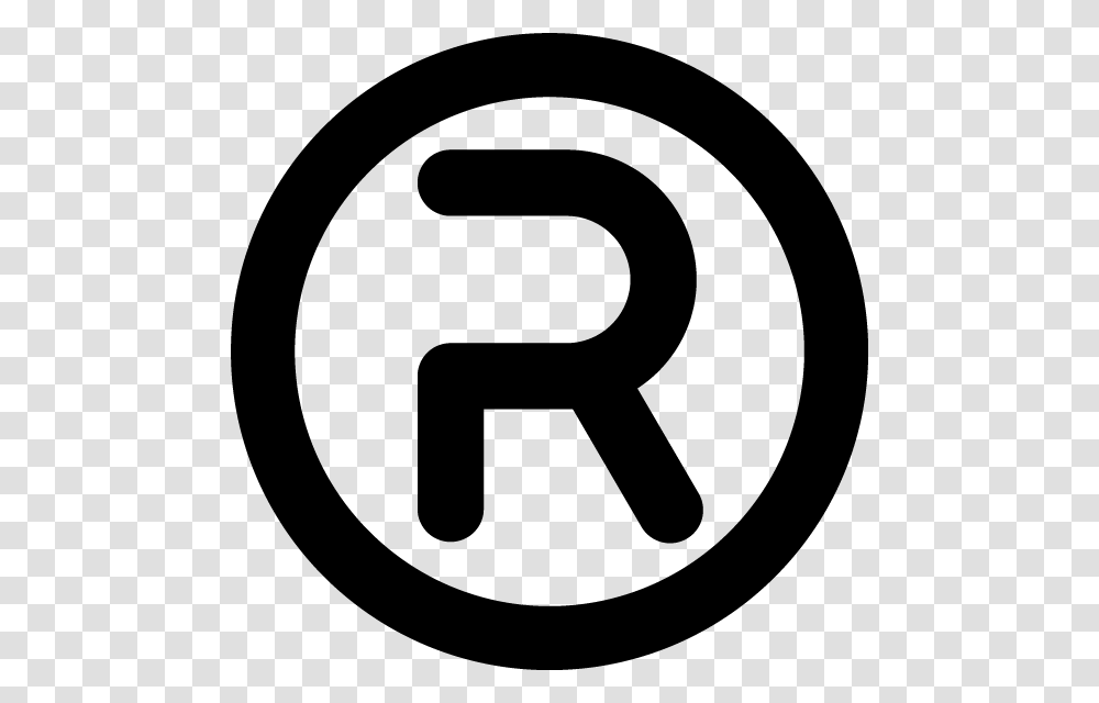 Marchio Registrato Vettoriale Registered Logo, Trademark, Tape, Number Transparent Png
