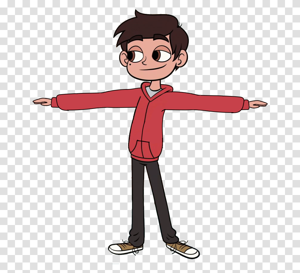Marco Diaz T Pose Found It On Discord Tposememes Marco Star Vs The Forces Of Evil, Person, Face, Performer, Portrait Transparent Png