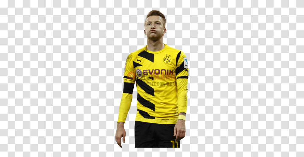 Marco Reus Cj Image With Borussia Dortmund, Clothing, Sleeve, Long Sleeve, Person Transparent Png