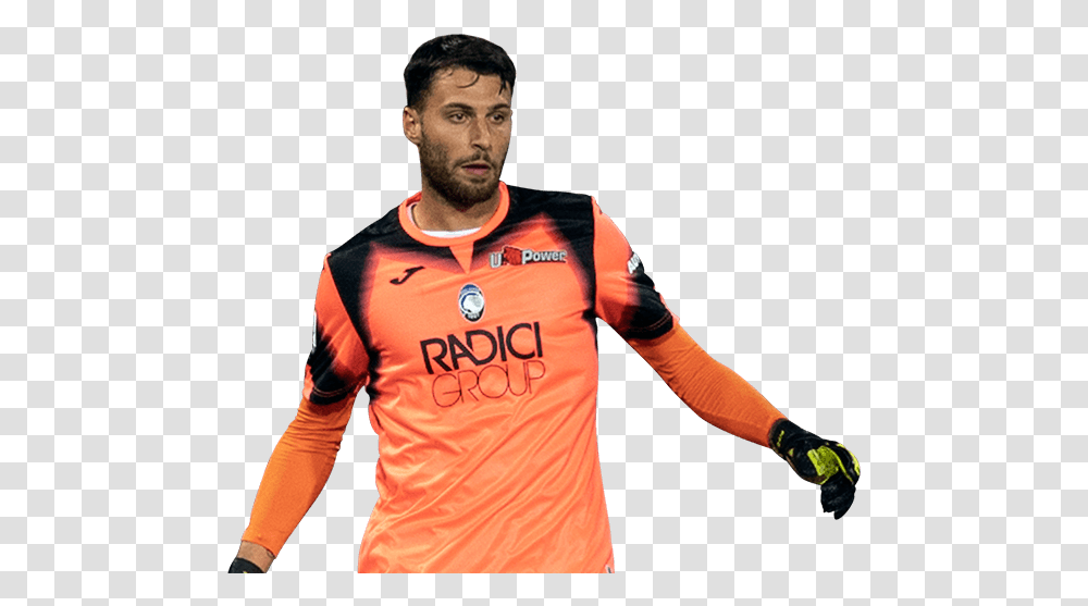 Marco Sportiello Player, Clothing, Sleeve, Shirt, Person Transparent Png