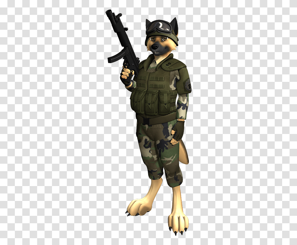 Marco With An Mp5 Soldier, Person, Suit, Overcoat Transparent Png