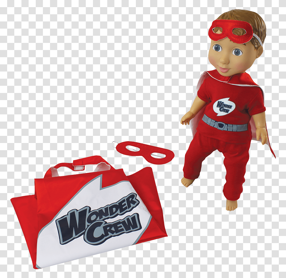 Marco Wonder Crew, Doll, Toy, Person, Human Transparent Png