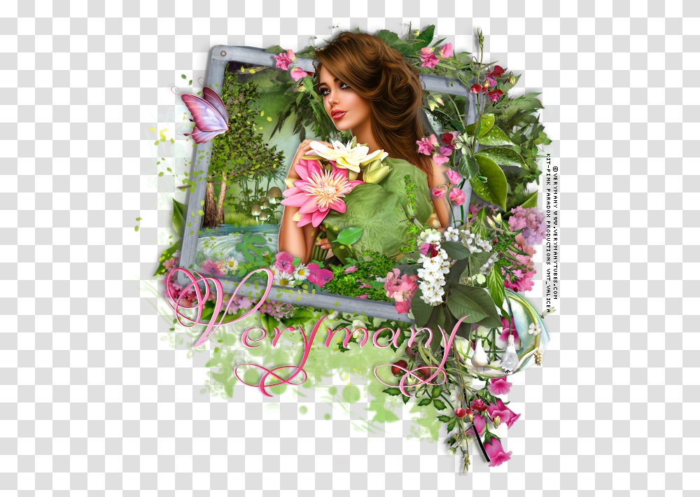 Marcos De Flores Para, Person, Plant, Flower, Floral Design Transparent Png
