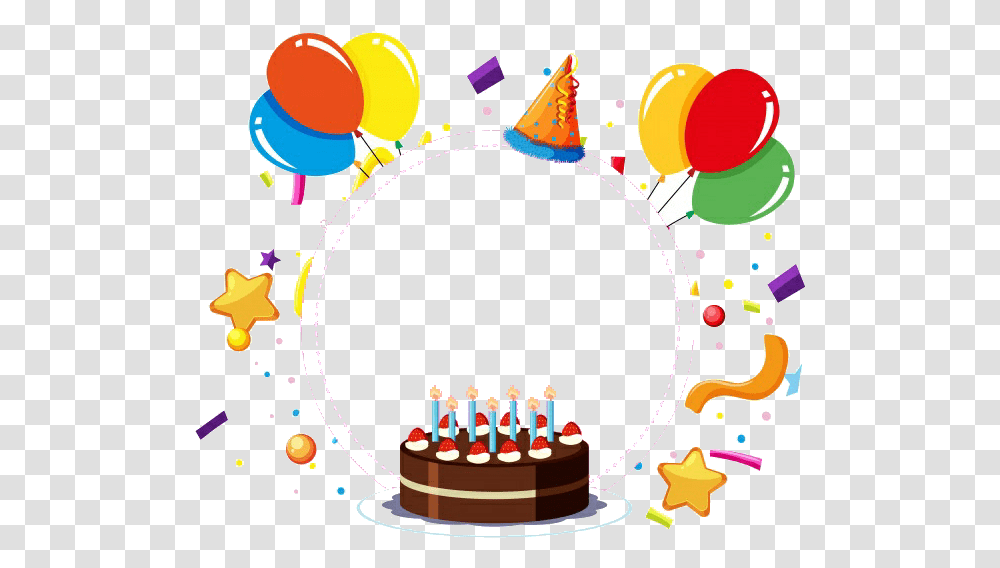 Marcos Fotografa Globos Fiesta Confeti Friend Birthday Invitation Quotes, Apparel, Birthday Cake, Dessert Transparent Png