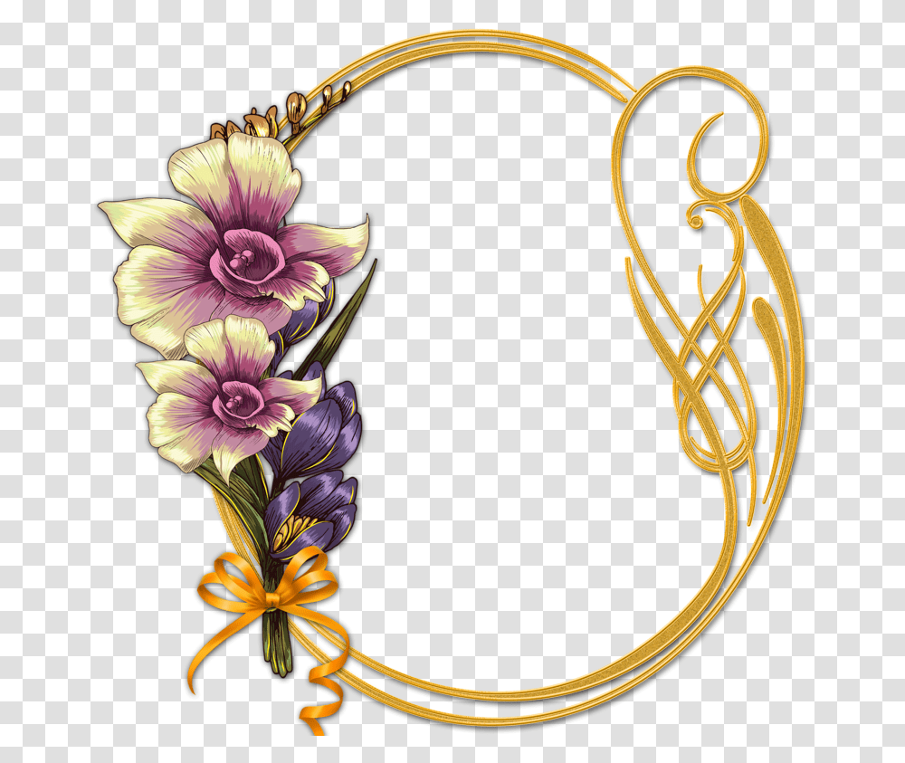 Marcos Para Fotos, Floral Design, Pattern Transparent Png